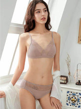 Silk Bra & Panty Sets - Lace Wire Thin Comfortable Underwear - LANI SILK